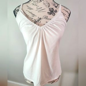 The North Face sports tank top white with adjustable straps Size M